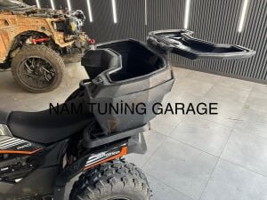 Küba MX 220 Atv Çanta 130 litre Plastik Kilitli Takma Aparat dahil