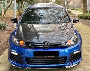 Golf 6 R Lip 3 Parça Ön Lip Piano Black 2008-2012