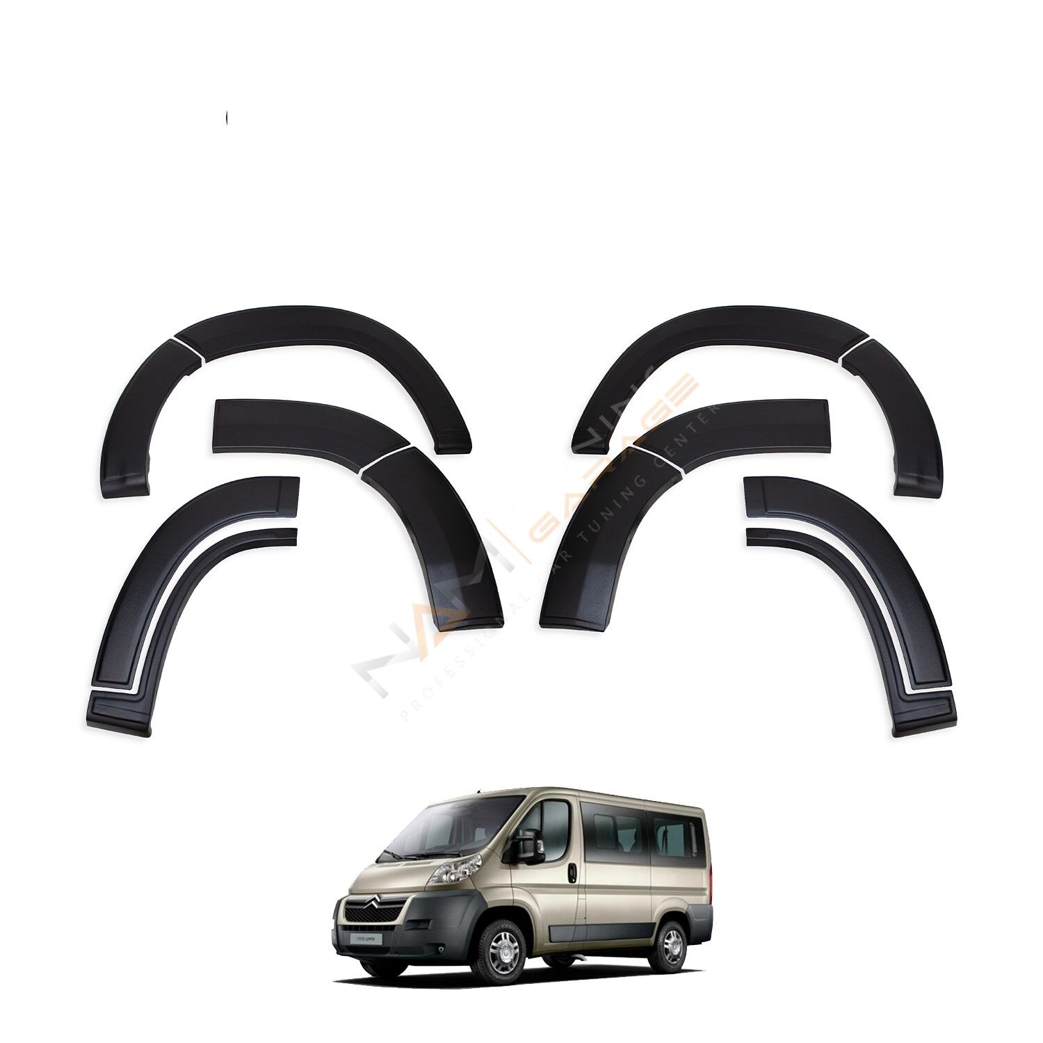 Citroen Jumper 2014+ Uyumlu Çamurluk Dodik 12 Parça