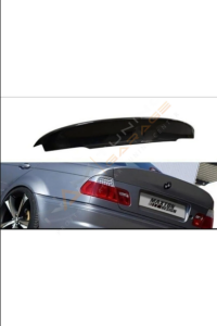 Bmw E46 Cls Spoiler Spoyler Parlak Siyah Plastik 1997-2006 4 Kapı