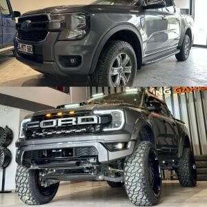 Ford Ranger T9 için Raptor Dönüşüm Body Kit 2022+