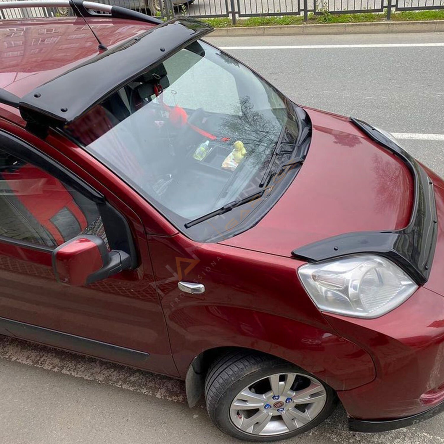 Citroen Nemo Ön Cam Güneşliği 2007-2016 Parlak Siyah
