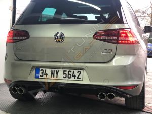 Golf 7 Style Difüzör (Plastik) Piano Black 2012-2017
