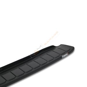 Dacia Dokker Tampon Eşiği 2013+ Arka Tampon Üstü Koruma Parlak / Mat Siyah