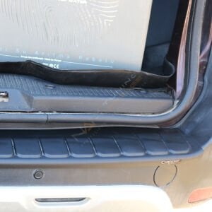 Dacia Dokker Tampon Eşiği 2013+ Arka Tampon Üstü Koruma Parlak / Mat Siyah