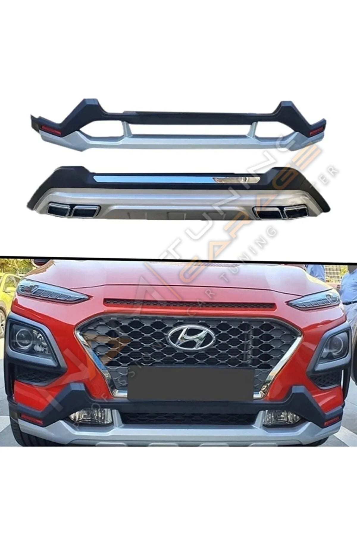 Hyundai Kona Ön Arka Koruma Tampon Eki 2018+