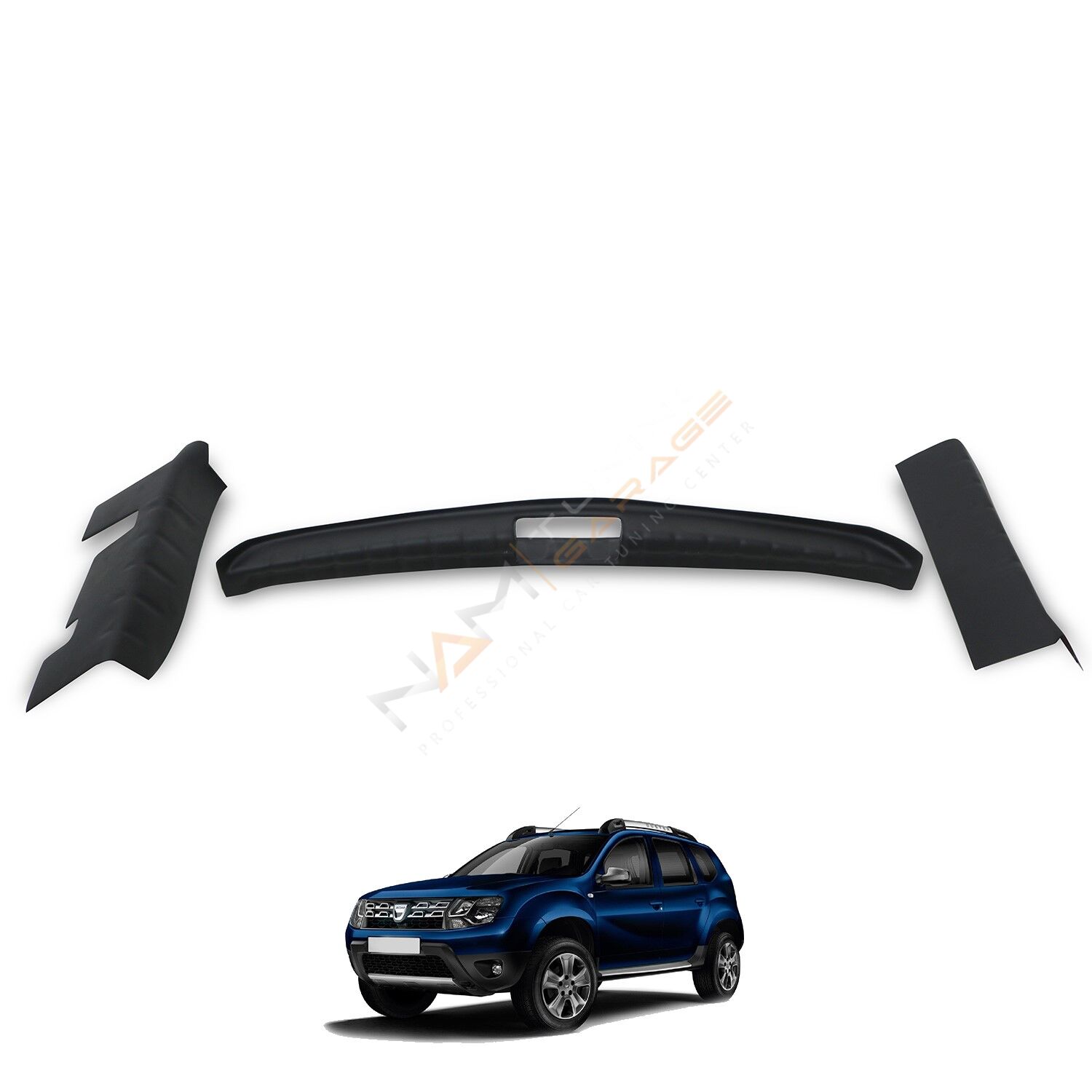 Dacia Duster Bagaj Koruma Eşiği 3 Parça 2010-2017 Yıl Aralığı Uyumlu