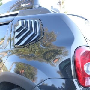 Dacia Duster Kelebek Cam Kaplama Vizör Plastik 2 Parça 2010-2017 Yıl Aralığı Uyumlu