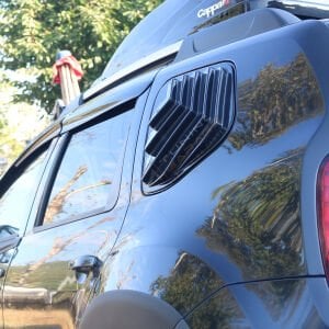 Dacia Duster Kelebek Cam Kaplama Vizör Plastik 2 Parça 2010-2017 Yıl Aralığı Uyumlu