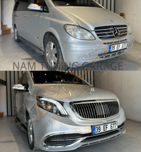 VİTO VİYANO YENİ MAYBACH BODY KİT MAKYAJLAMA SETİ