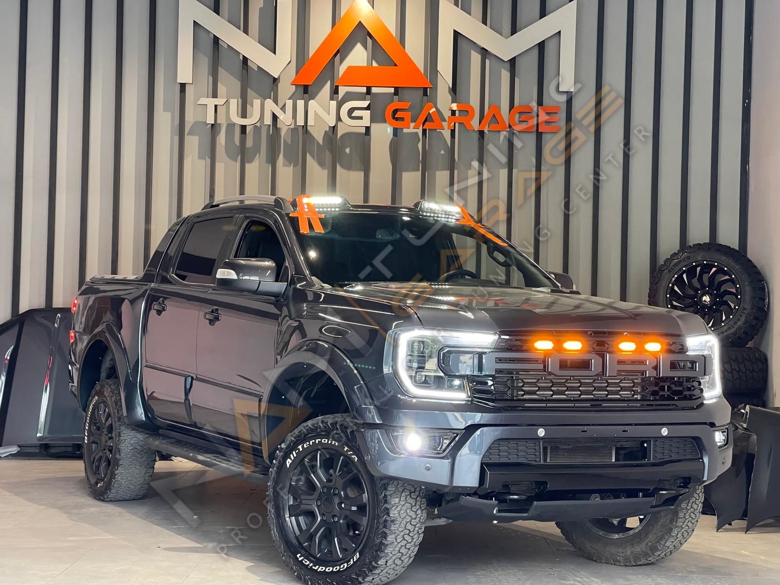 Ford Ranger T6-T7-T8 için uyumlu T9 Görünüm Raptor Body Kit