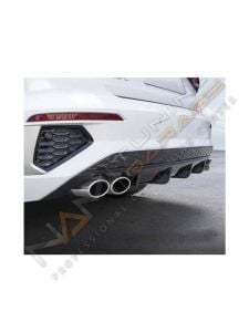 Audi A3 Sedan S-Line 4 Egzoz Difüzör 2021-Sonrası