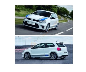 POLO WRC BODY KİT Sis lambalı 2010-2017 Ön Arka Tampon Marşpiyel