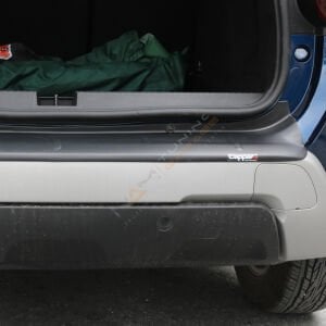 Dacia Duster Tampon Eşiği 2018-2024 Arka Tampon Üstü Koruma Parlak / Mat Siyah