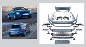 SCIROCCO 2015+ MAKYAJLI R BODY KIT ÖN ARKA TAMPON MARŞPİYEL