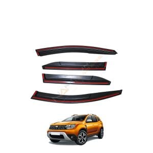 Dacia Duster 2018-2024 Yıl Aralığı Uyumlu Cam Rüzgarlığı 4 Parça
