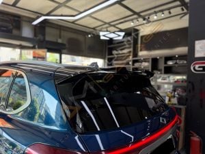 Togg T10X Body Kit Difüzör Ön Lip Spoyler Arka Köşe Flap Parlak Siyah