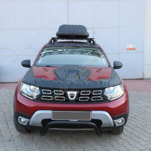 Dacia Duster Kaput Üstü Kaplama 2018-2024 Yıl Aralığı Uyumlu Dragon Pack 3 Parça