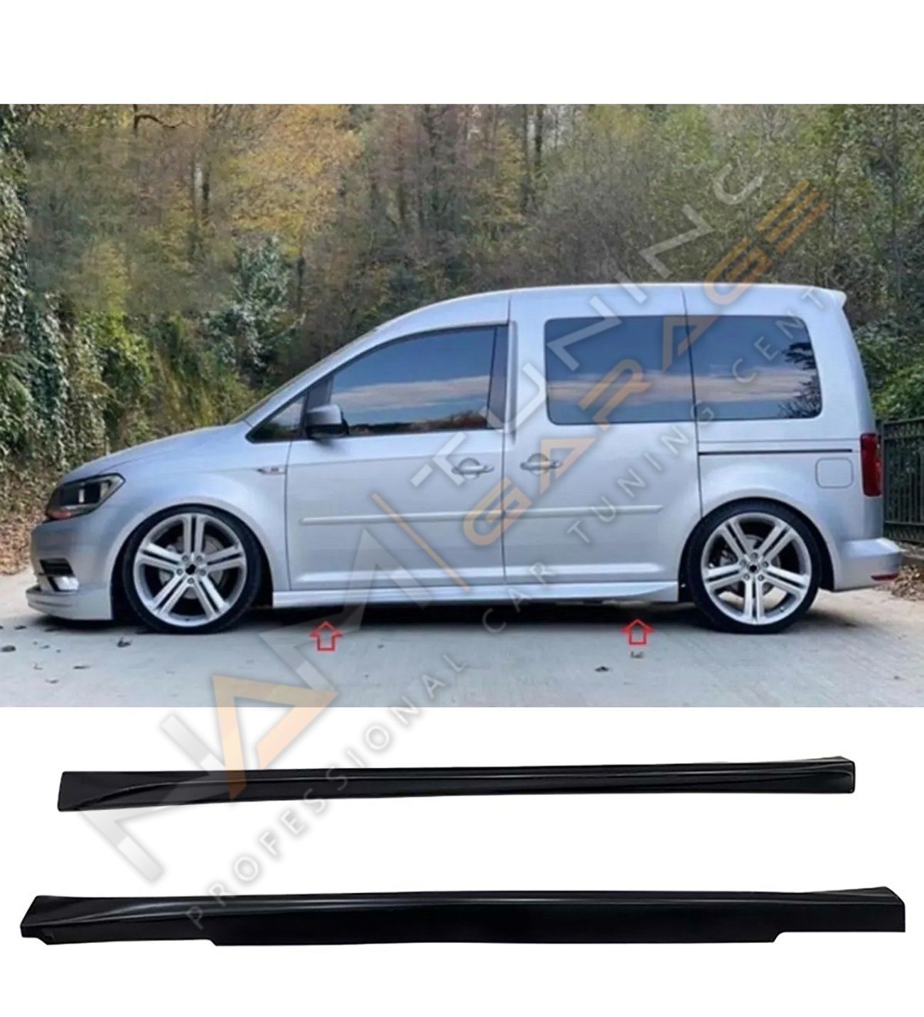 Caddy Yan Ek Marşpiyel 2010-2020 arası Aero Model