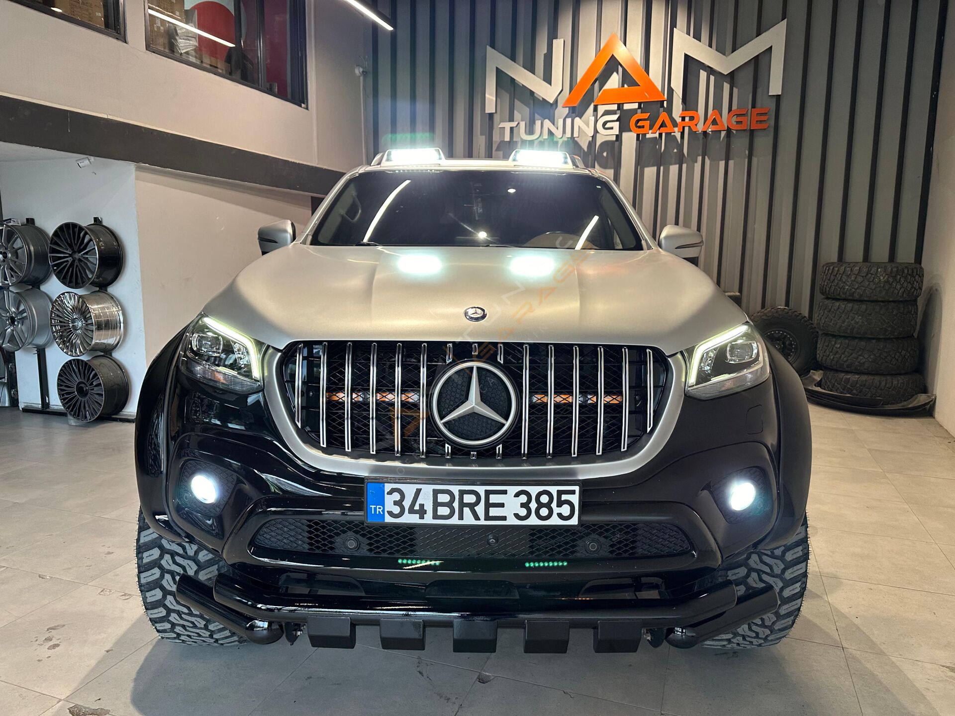 MERCEDES W470 X-CLASS IÇIN UYUMLU GTR PANJUR (TELLI VERSIYON)