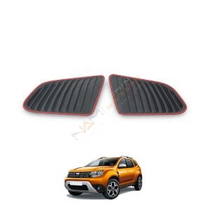 Dacia Duster Kelebek Cam Kaplama Vizör Plastik 2 Parça 2018-2024 Yıl Aralığı Uyumlu