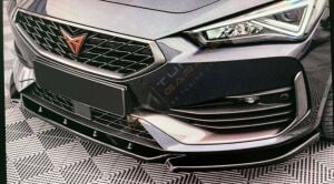 Cupra Leon Ön Lip Tampon Altı Ek (Parlak Siyah Boyalı) 2020 ve üzeri