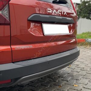 Dacia Jogger Tampon Eşiği 2022+ Arka Tampon Üstü Koruma Parlak / Mat Siyah
