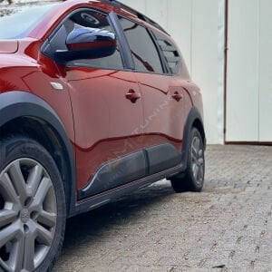 Dacia Jogger Kapı Kaplama Seti Kapı Dodiği Mat Siyah 2022+