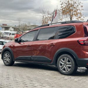 Dacia Jogger Kelebek Cam Kaplama Vizör Plastik 2 Parça 2022+