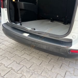 Dacia Lodgy Arka Tampon Eşiği 2013+ Tampon Üstü Koruma Parlak / Mat Siyah