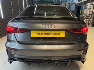 Audi A3 Aero Spoyler Parlak Siyah 2020-2024 arası uyumlu