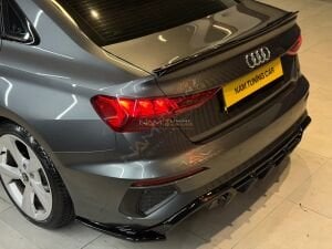 Audi A3 Aero Spoyler Parlak Siyah 2020-2024 arası uyumlu