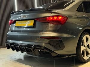 Audi A3 Aero Spoyler Parlak Siyah 2020-2024 arası uyumlu