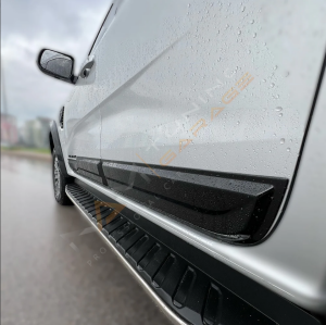 Ford Ranger 2023+ Kapı Kaplama Kapı Plastiği Parlak Siyah