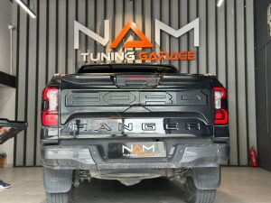 Ford Ranger 2023+ Bagaj Kaplama Arka Kapak Plastiği Parlak Siyah