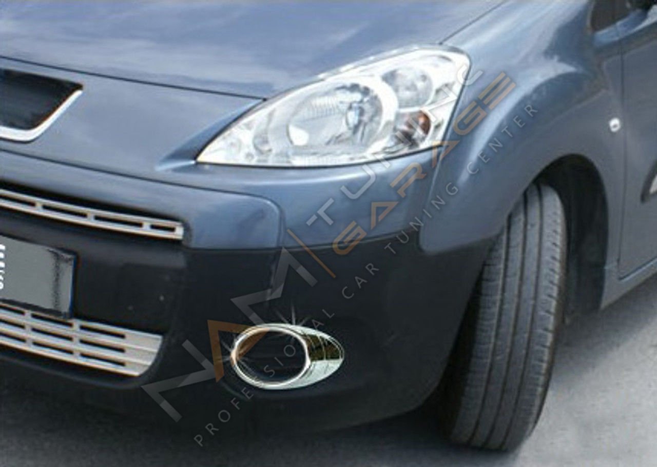 Citroen Berlingo Sis Farı Cercevesi 2008-2012 ABS Krom
