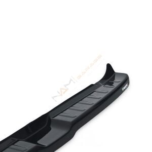 Dacia Sandero Arka Tampon Eşiği 2021+ Tampon Üstü Koruma Parlak / Mat Siyah