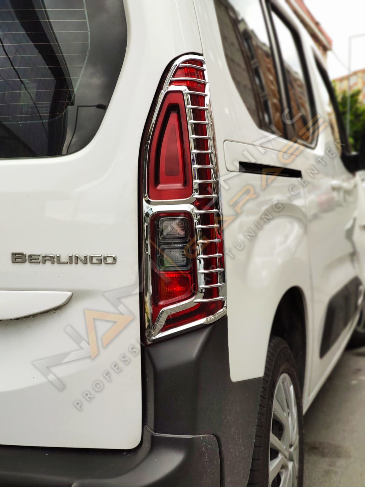 Citroen Berlingo Stop Çerçevesi 2019+ ABS Krom