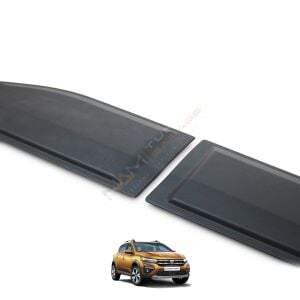 Dacia Sandero Kapı Kaplama Seti Kapı Dodiği Mat Siyah 2021+