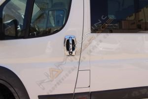 Citroen Jumper Kapı Kolu + Çerçeve 2006- Paslanmaz Çelik