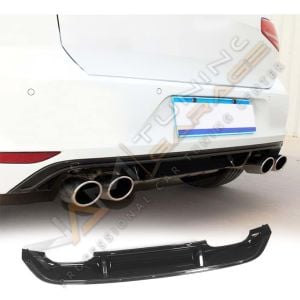 Golf 7 R Difüzör (Plastik) Parlak Siyah 2012-2017
