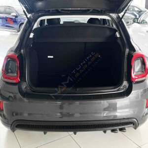 Fiat 500 X Sport Tampon Eşiği 20120+ Tampon Üstü Koruma Mat Siyah