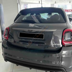 Fiat 500 X Sport Tampon Eşiği 20120+ Tampon Üstü Koruma Mat Siyah