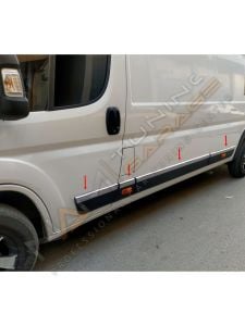 Citroen Jumper Yan Kapı Çıtası 2006- Paslanmaz Çelik