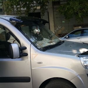 Fiat Doblo Ön Cam Güneşliği 2006-2010 Parlak Siyah