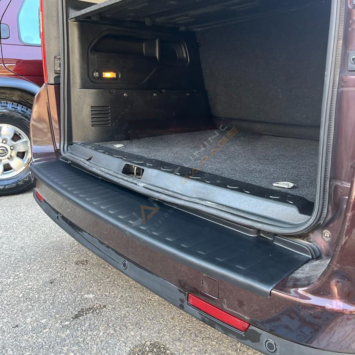 Fiat Doblo Tampon Eşiği 2010-2022 Tampon Üstü Koruma Mat Siyah