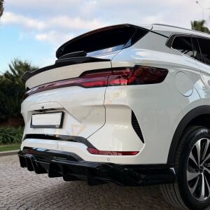 BYD SEAL U-DMI İÇİN UYUMLU AERO BODY KIT ÖN ARKA SPOYLER PARLAK SİYAH