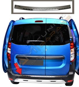 Dacia Dokker Arka Tampon Üstü Koruma 2013-