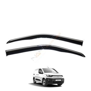 Fiat Doblo Kromlu Cam Rüzgarlığı 2 Parça 2023+