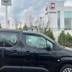 Fiat Doblo Kromlu Cam Rüzgarlığı 2 Parça 2023+